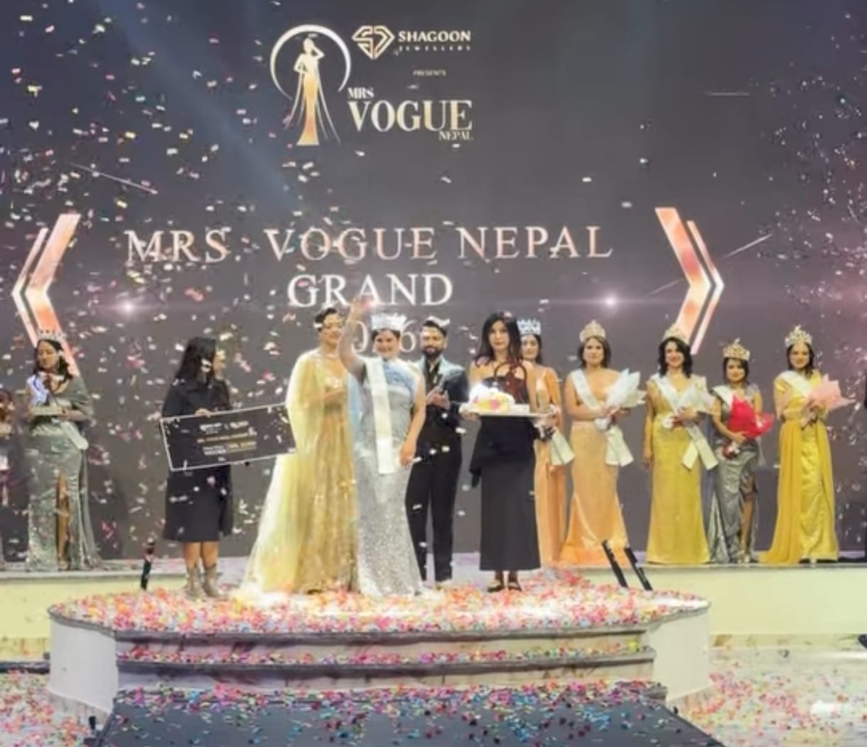 मिसेस भोग नेपाल सिजन–३ को ग्राण्ड फिनाले सम्पन्न, नौ विजेता घोषणा