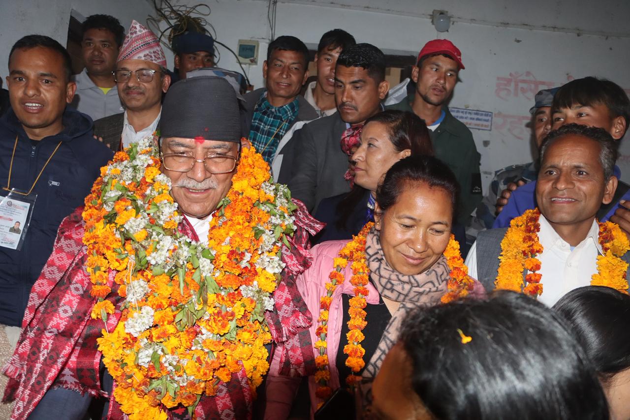 रुकुम पूर्वबाट प्रचण्ड विजयी