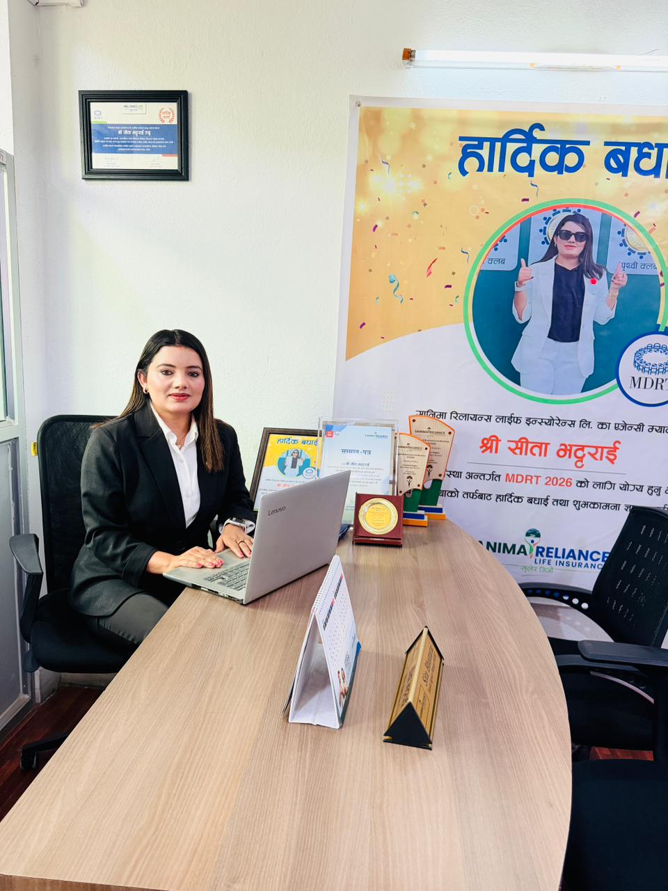 सुरुमा नबुझेको बीमा, आज जीवनकै बलियो आधार : गृहिणीदेखि एमडिआरटीसम्म उक्लिएकी सीता भट्टराईको प्रेरणादायी यात्रा