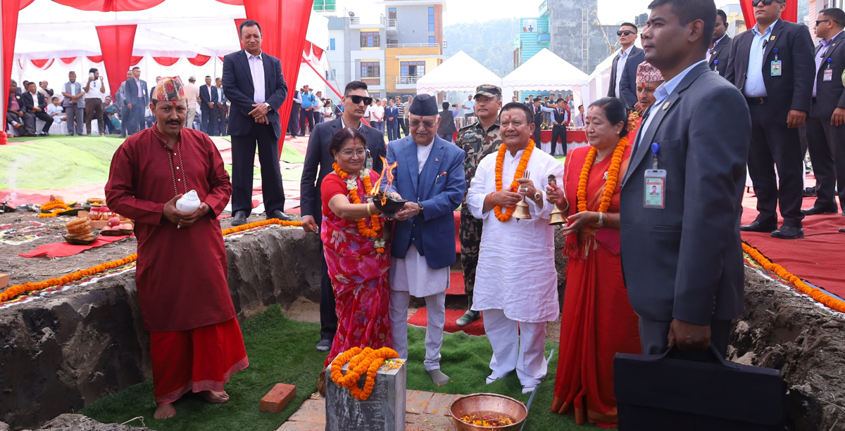 मीनबहादुरले दानमा दिएको जग्गा एमालेले फिर्ता गर्ने